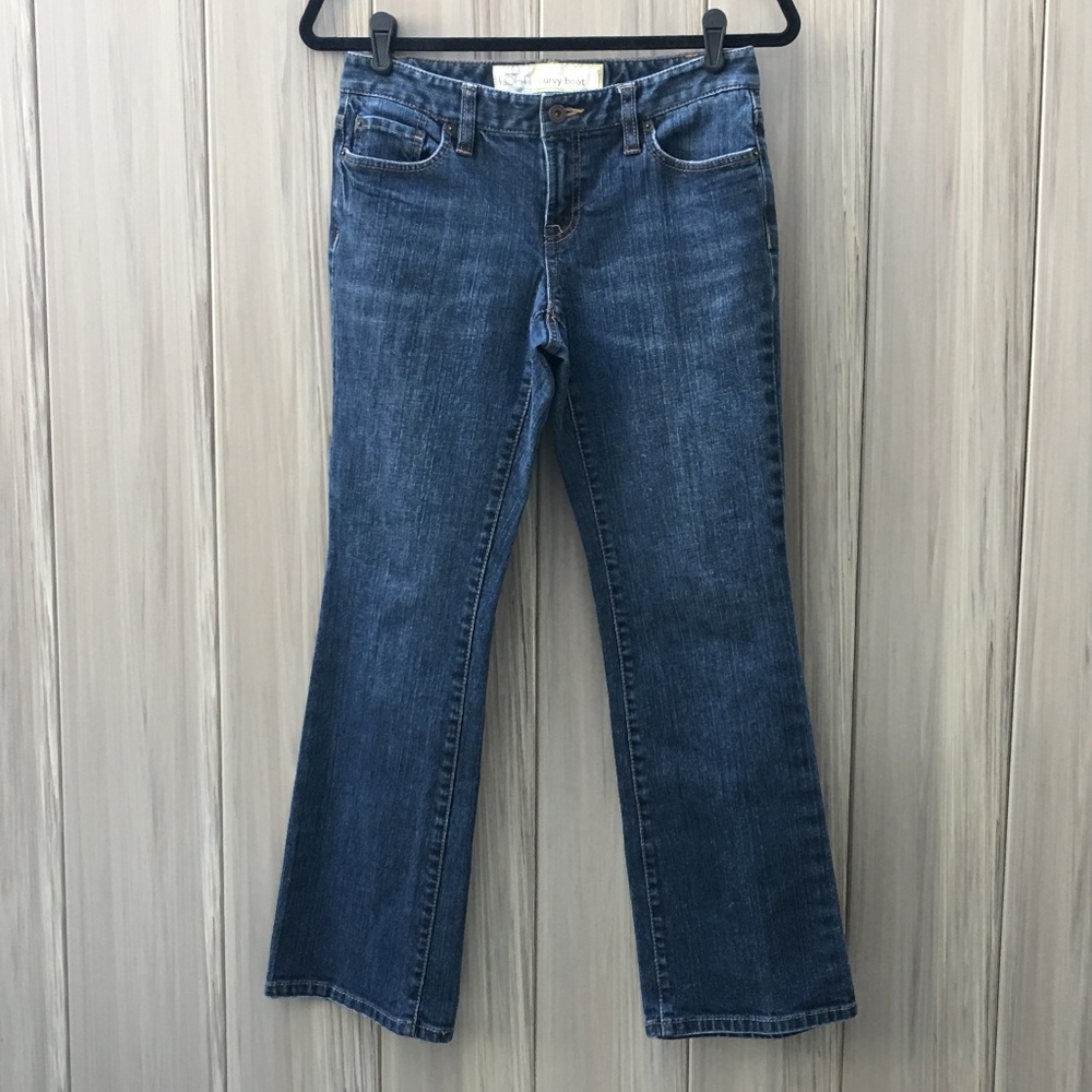 Curvy Boot Cut Jeans | Loft